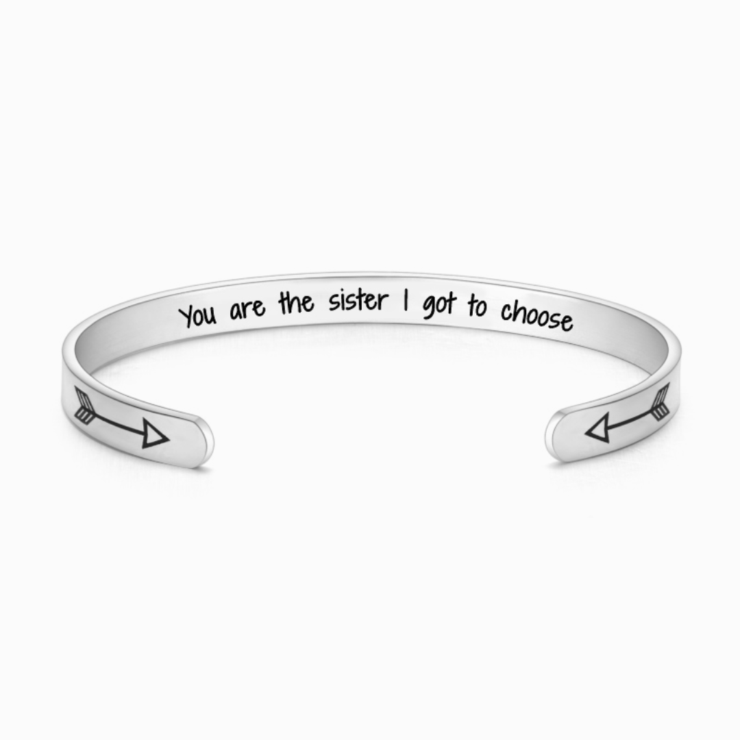 Friends are sisters we deals choose for ourselves bracelet