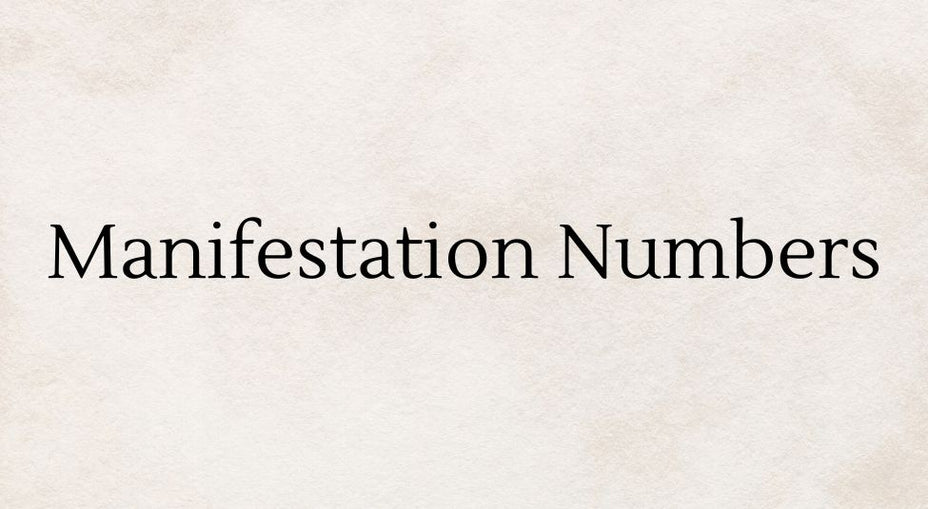 What Are The Best Manifestation Numbers?