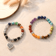 Load image into Gallery viewer, 7 Chakra Bracelet Set
