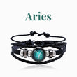 Load image into Gallery viewer, Aries Zodiac Constellations Bracelet on a white background
