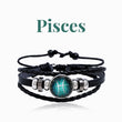 Load image into Gallery viewer, Pisces Zodiac Constellations Bracelet on a white background
