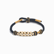 Load image into Gallery viewer, Black Knot Bracelet in white background
