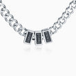 Load image into Gallery viewer, Close-up photo of To My Man, Love You Forever Personalized Cuban Link Chain

