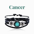 Load image into Gallery viewer, Cancer Zodiac Constellations Bracelet on a white background
