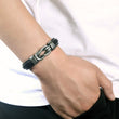 Load image into Gallery viewer, Model wearing a To My Son, I’m So Proud of You Linked Bracelet
