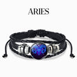 Load image into Gallery viewer, An aries zodiac spirit bracelet on a white background.
