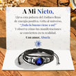 Load image into Gallery viewer, A mi nieto, Pulsera Espíritu de los Signos del Zodiaco con una tarjeta de mensaje conmovedor.
