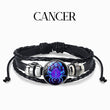 Load image into Gallery viewer, Cancer Bracelet du zodiaque sur fond blanc
