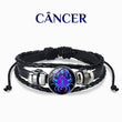 Load image into Gallery viewer, Bracelete do Espírito de Câncer do Zodíaco em um fundo branco.
