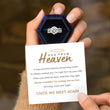 Load image into Gallery viewer, A person holding a message card and a zircon ring on a ring box
