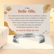 Load image into Gallery viewer, À Ma Belle-fille, Bracelet &quot;Je Suis Si Fière De Toi&quot; avec carte à message réconfortant
