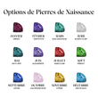 Load image into Gallery viewer, Options de pierres de naissance
