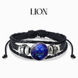 Load image into Gallery viewer, Lion Bracelet du zodiaque sur fond blanc
