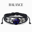 Load image into Gallery viewer, Balance Bracelet du zodiaque sur fond blanc
