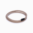 Load image into Gallery viewer, Khaki Double Layer Bracelet on a white background.
