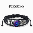 Load image into Gallery viewer, Poissons Bracelet du zodiaque sur fond blanc

