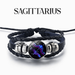 Load image into Gallery viewer, Sagittarius zodiac spirit bracelet in white background
