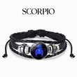 Load image into Gallery viewer, Scorpio zodiac spirit bracelet in white background

