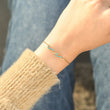 Load image into Gallery viewer, Model wearing To My Best Friend I&#39;d Be So Lost Without You Triple Wave Matching Bracelet
