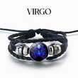 Load image into Gallery viewer, Virgo zodiac spirit bracelet in white background
