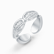 Load image into Gallery viewer, Hug From Heaven Angel Wing Feather Ring
