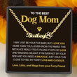 Load image into Gallery viewer, Photo of gold Paw Print Personalized Pet Necklace and its message card
