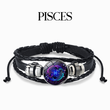Load image into Gallery viewer, A Pisces zodiac spirit bracelet on a white background.

