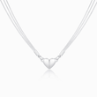 Load image into Gallery viewer, Magnet Heart Necklace on white background
