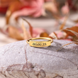 Load image into Gallery viewer, Personalized Date Stackable Bar Ring

