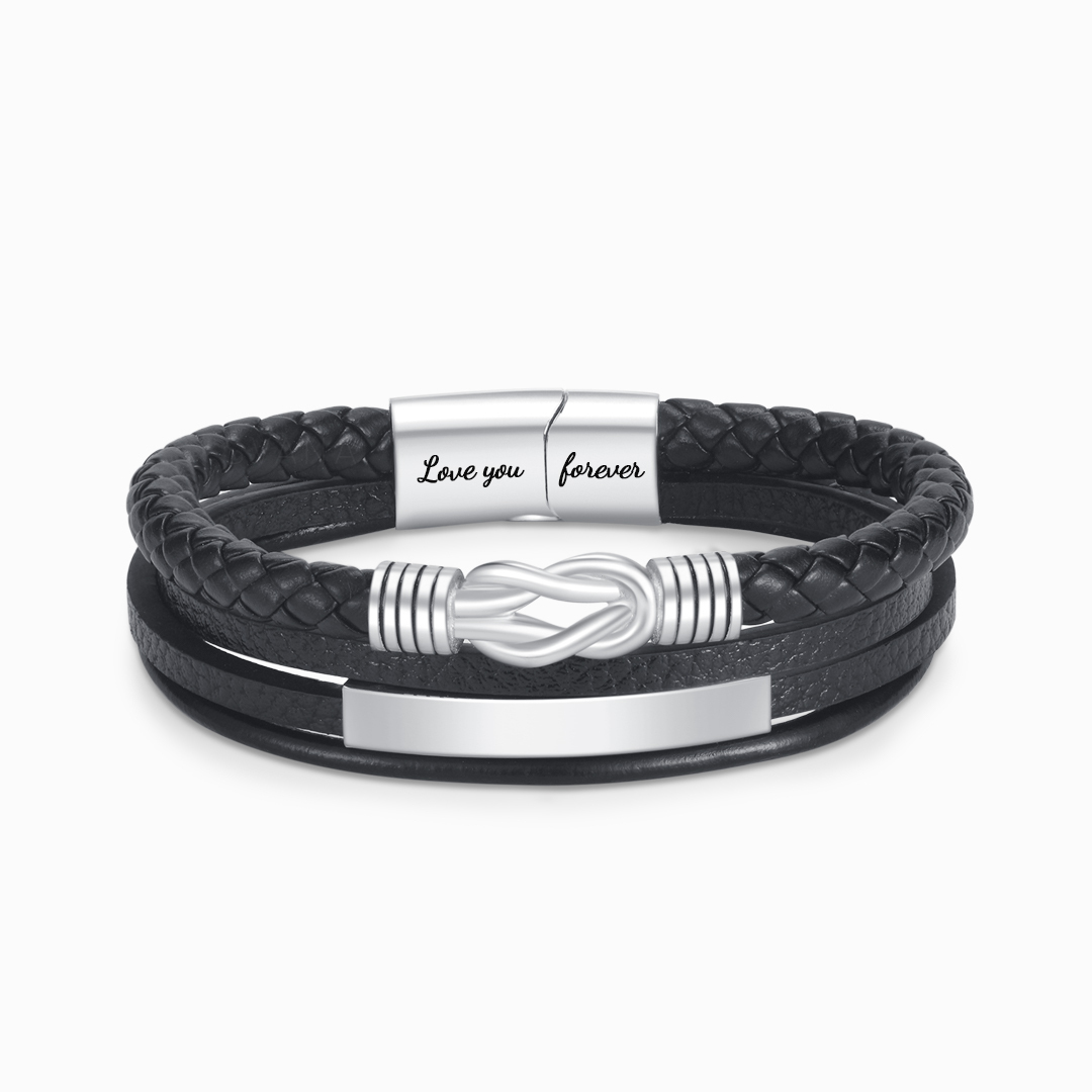 To My Man, Forever and Always Linked Magnetic Clasp Bracelet | SVANA ...