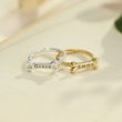 Load image into Gallery viewer, creative shot of the dog bone rings
