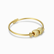 Load image into Gallery viewer, Initial Charm Evil Eye Bangle
