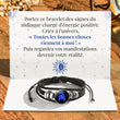 Load image into Gallery viewer, Bracelet d&#39;esprit des signes du zodiaque sur une carte à message imprimé
