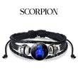 Load image into Gallery viewer, Bracelet d&#39;esprit des signes du zodiaque Scorpion sur fond blanc
