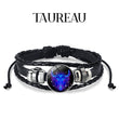 Load image into Gallery viewer, Bracelet d&#39;esprit des signes du zodiaque Taureau sur fond blanc
