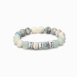 Load image into Gallery viewer, Picasso Jasper Name Bracelet on a white background
