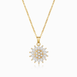 Load image into Gallery viewer, To My Daughter Sunflower Fidget Necklace on a white background
