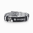 Load image into Gallery viewer, Personalized Spotify Bracelet on white background
