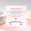 Load image into Gallery viewer, I Can Do All Things Through Christ Bracelet on top of a inspirational note
