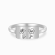 Load image into Gallery viewer, Friendship Personalized Birth Month Flower Ring  on a white background with different design
