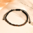 Load image into Gallery viewer, Until We Meet Again Pet Memorial Morse Code Bracelet on a page of an open book

