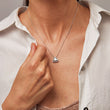 Load image into Gallery viewer, Female model wearing My Badass Tribe Friendship Necklace - S925
