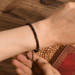 Load image into Gallery viewer, model wearing To My Daughter, You Are My Greatest Gift Morse Code Bracelet
