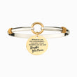 Load image into Gallery viewer, Two-Tone Bracelet  gift for her in a white background

