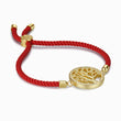 Load image into Gallery viewer, Round Tree of Life Red String Bracelet in a white background
