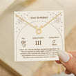 Load image into Gallery viewer, Aries zodiac sign pendant gold necklace with meaning card included
