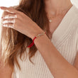 Load image into Gallery viewer, Infinity Red String Bracelet worn by a model
