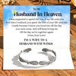 Load image into Gallery viewer, Vintage Angel Wings Bracelet on a printed message card
