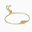 Load image into Gallery viewer, Multicolored Stone Hamsa Hand Gold Chain Bracelet
