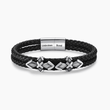 Load image into Gallery viewer, Braided Leather Bracelet on white background
